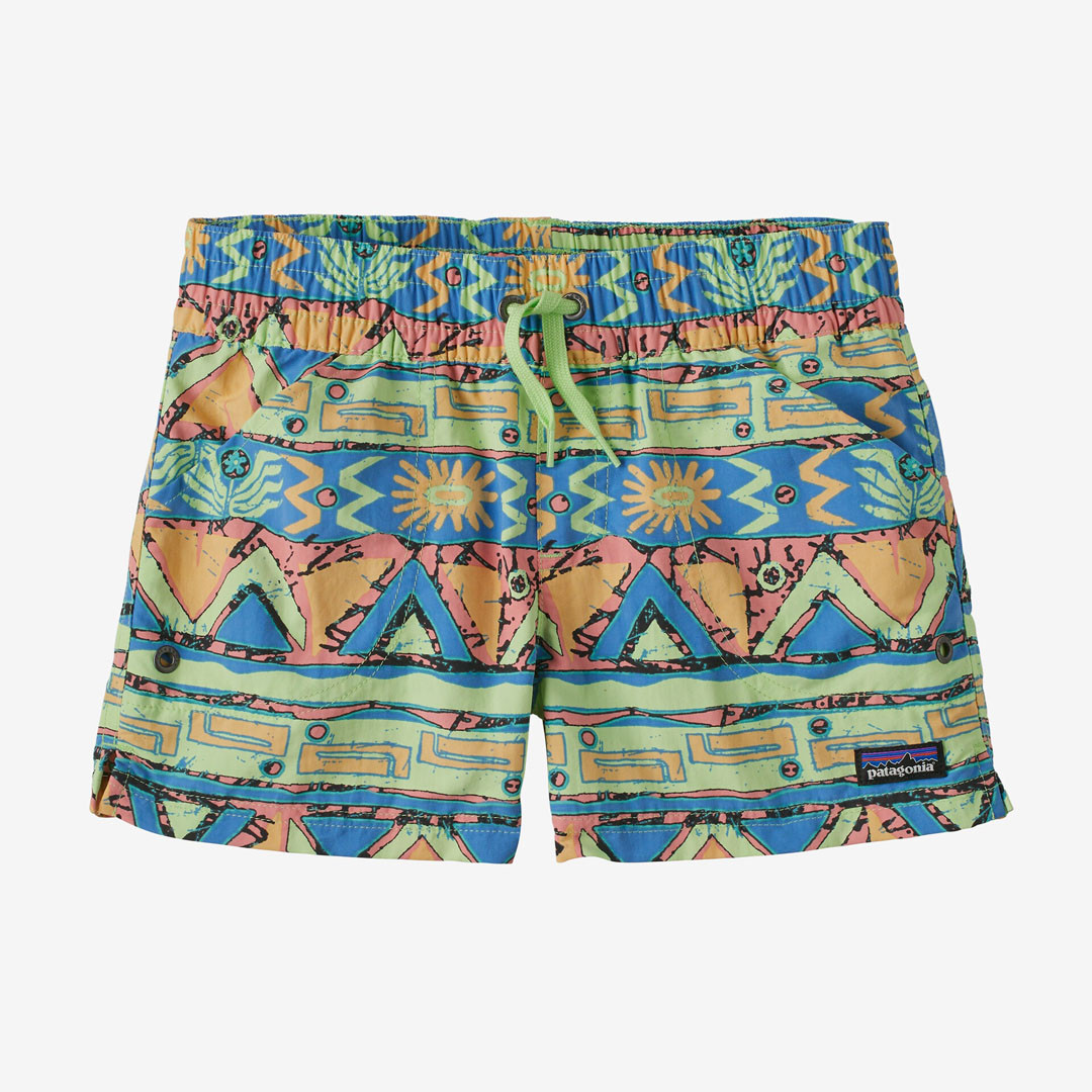 Patagonia Girls' Costa Rica Baggies 3" Shorts