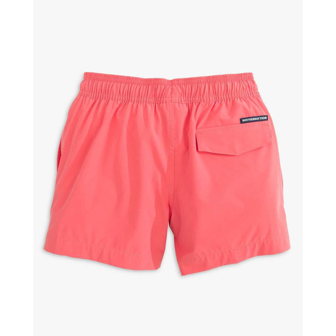 Southern Tide Boys' Solid Swim Trunk 2.0