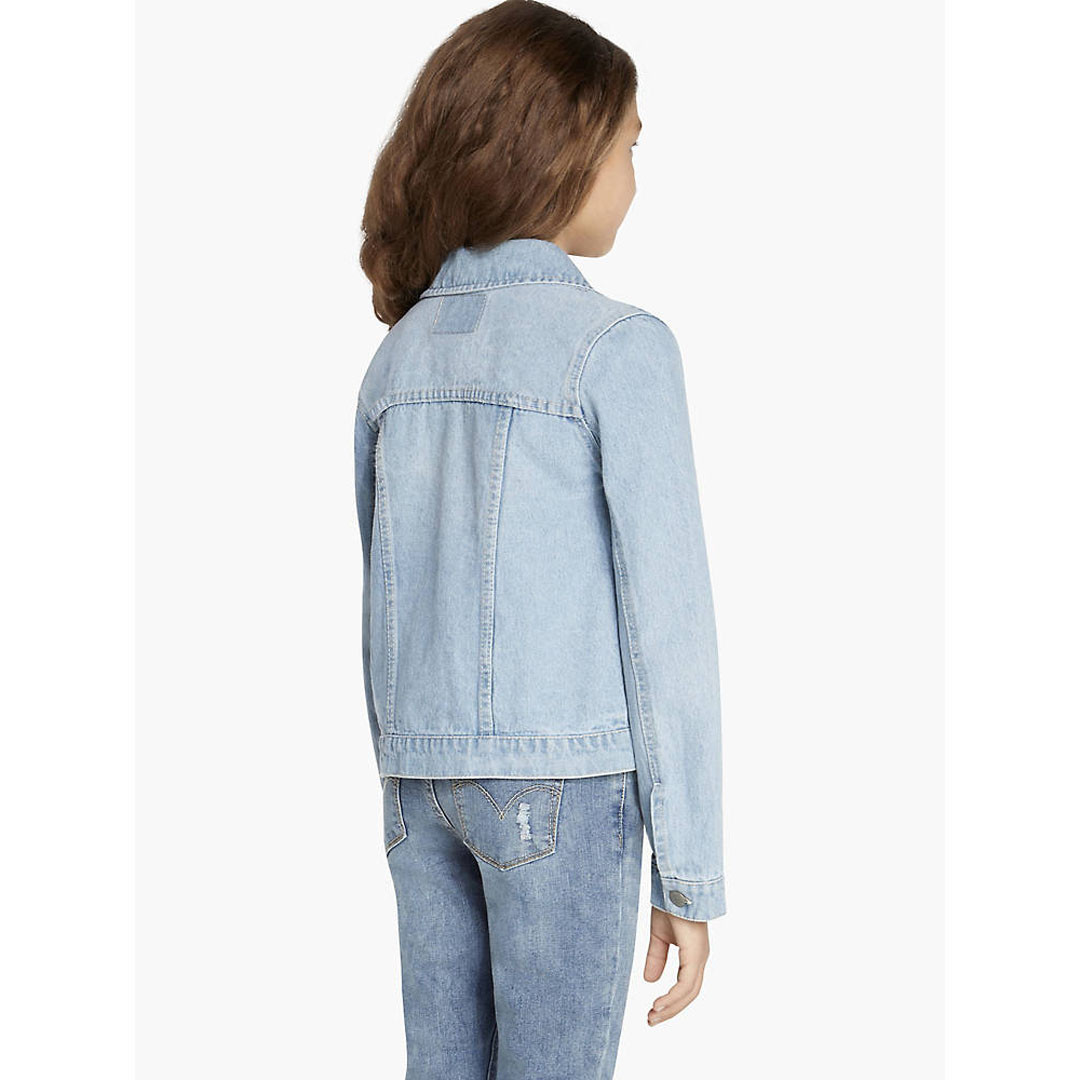 Girls' Denim Trucker Jacket