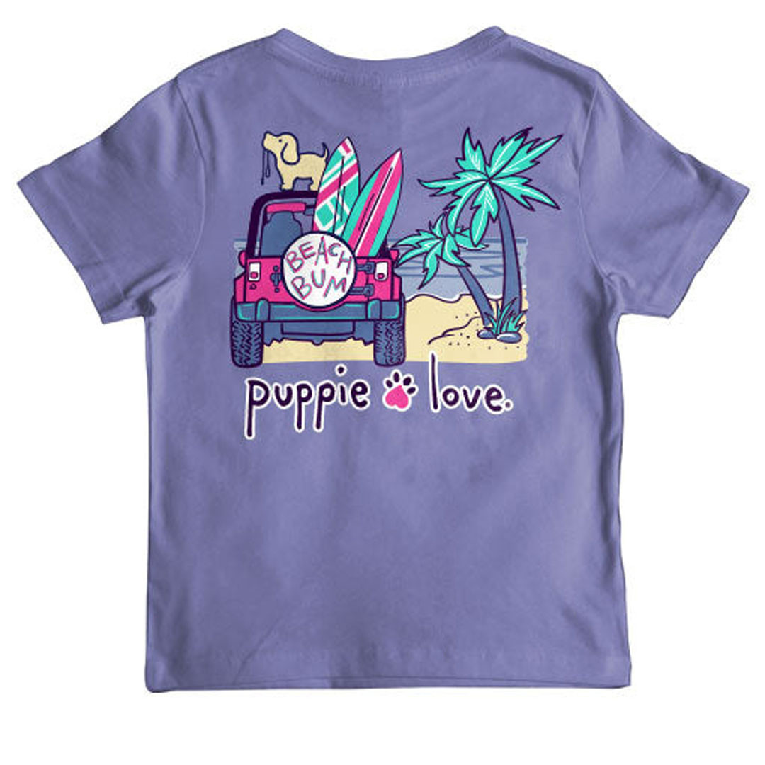 Puppie Love Girls' Beach Bum Tee