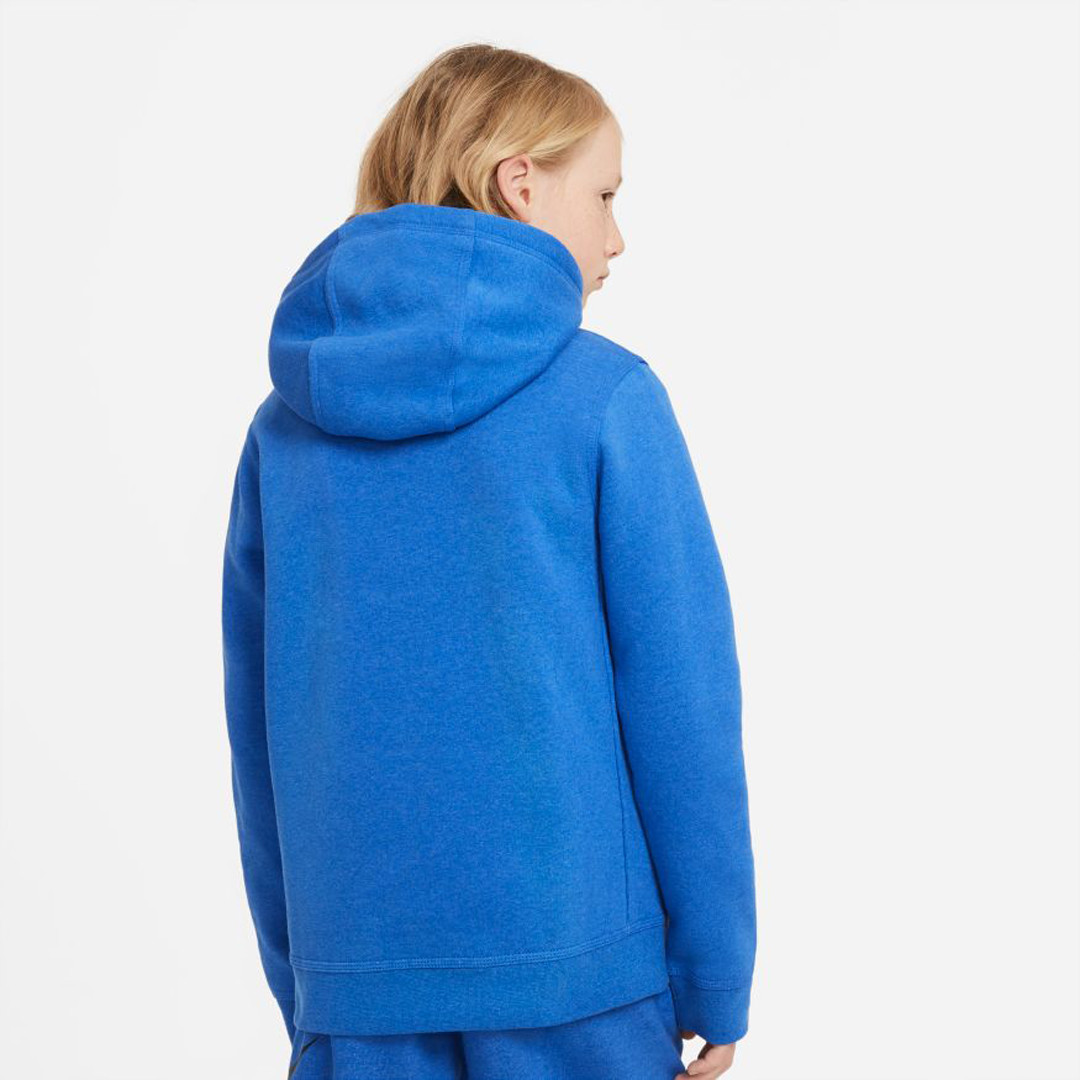 Nike Kids' Sportswear Club Fleece Hoodie - Game Royal Heather
