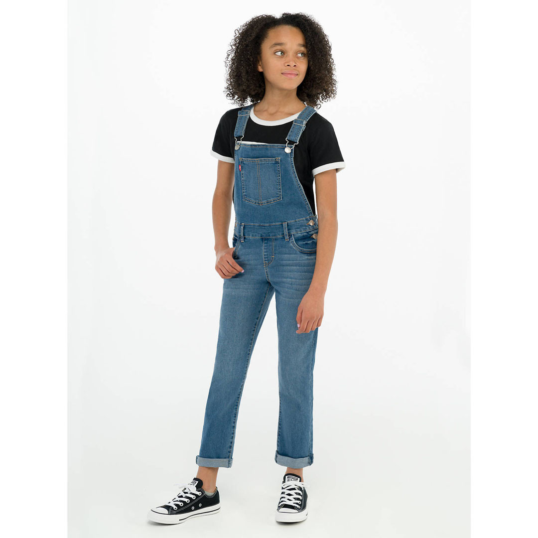 Levi's Girls' Girlfriend Overalls