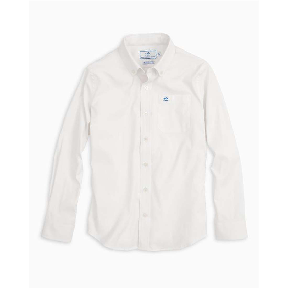 Southern Tide Boys' Intercoastal Long Sleeve Shirt