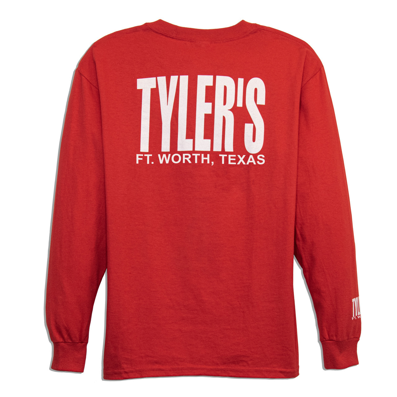 TYLER'S Kids' Red/White Long Sleeve Tee