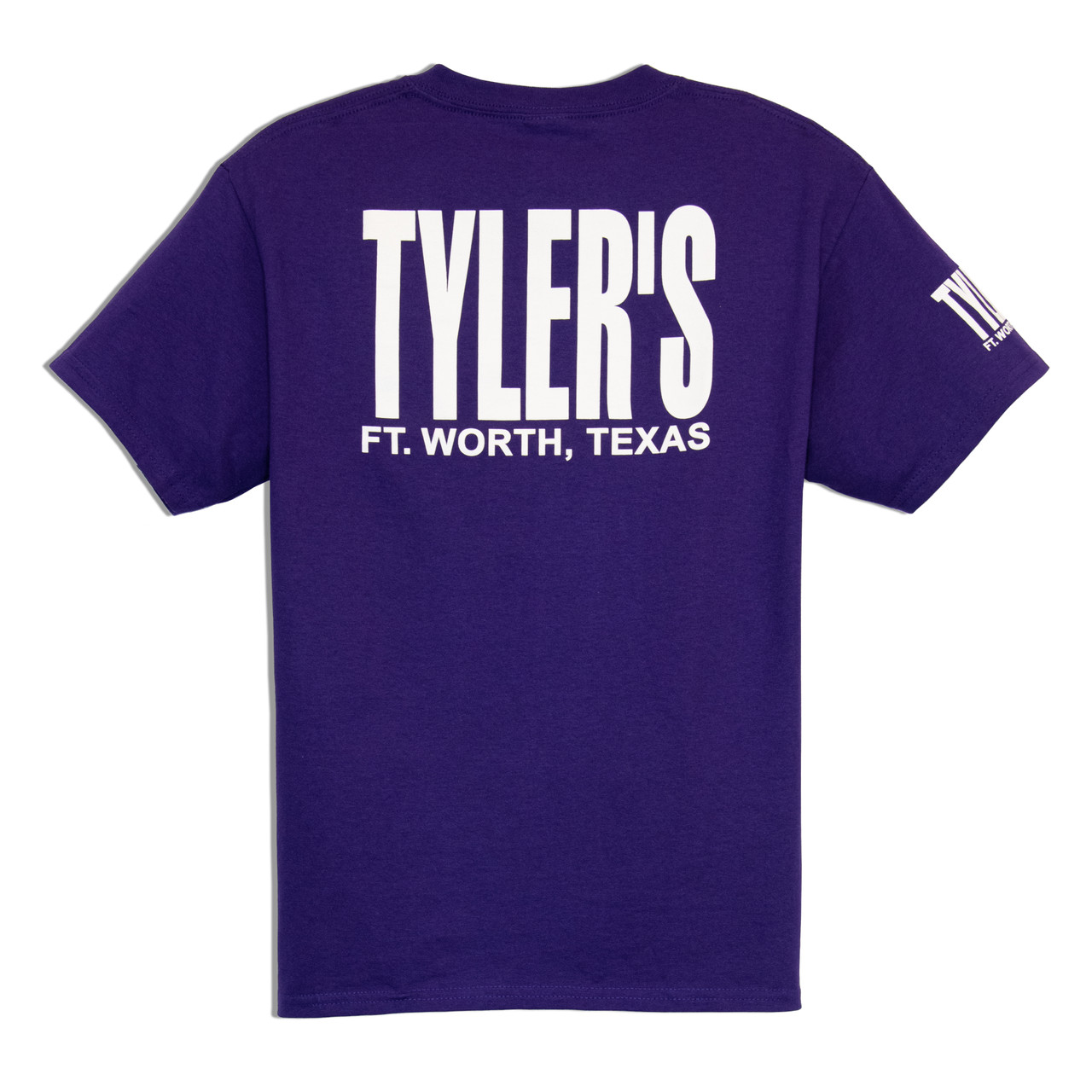 Kids' TYLER'S Purple/White Tee