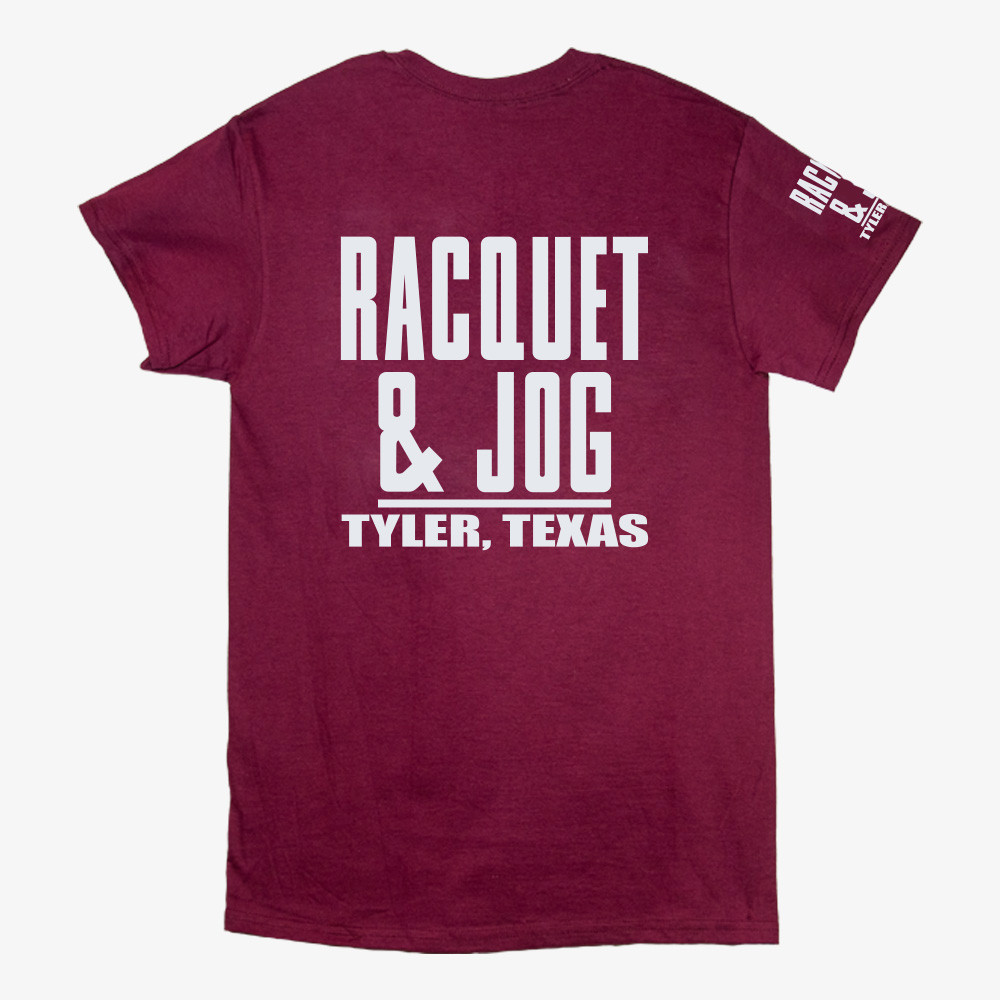 TYLER'S Maroon Block Tee 3 TYLER'S Maroon Block Tee
