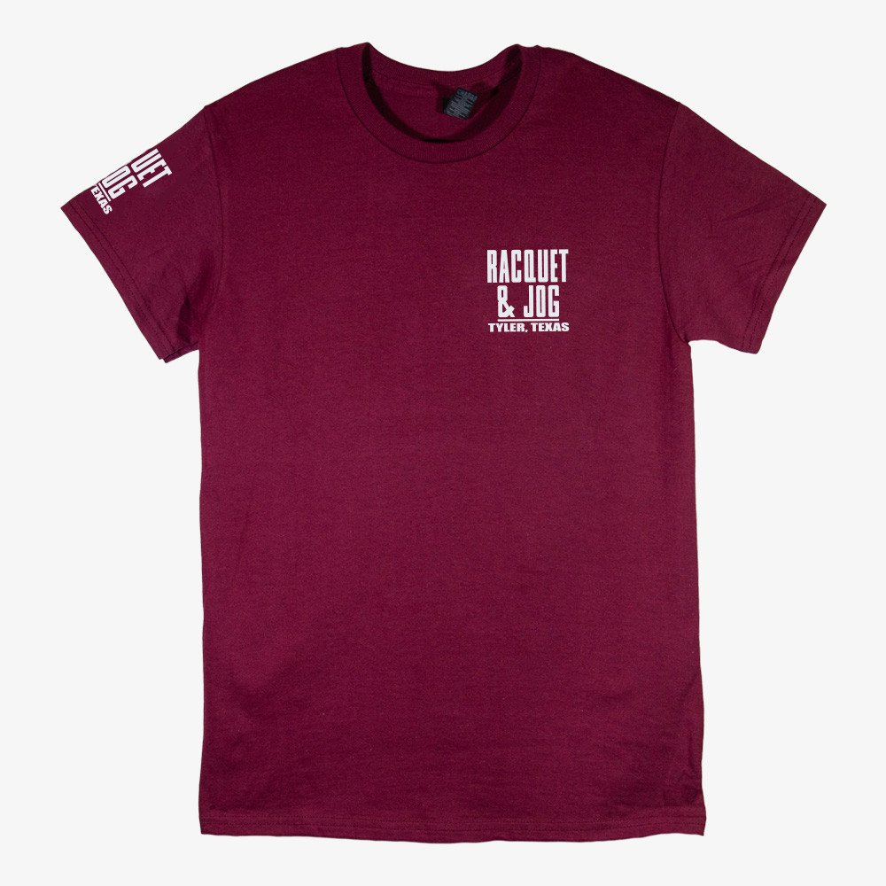TYLER'S Maroon Block Tee 4 TYLER'S Maroon Block Tee