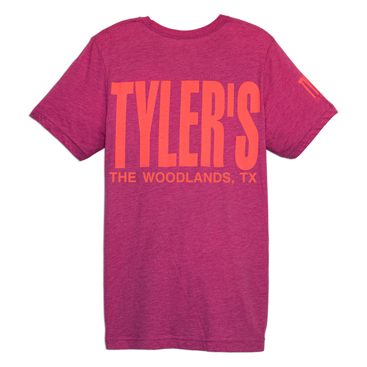 TYLER'S Berry/Melon Track Tee 5 TYLER'S Berry/Melon Track Tee