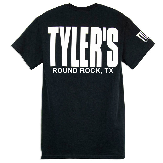 TYLER'S Black/White Block Tee 4 TYLER'S Black/White Block Tee