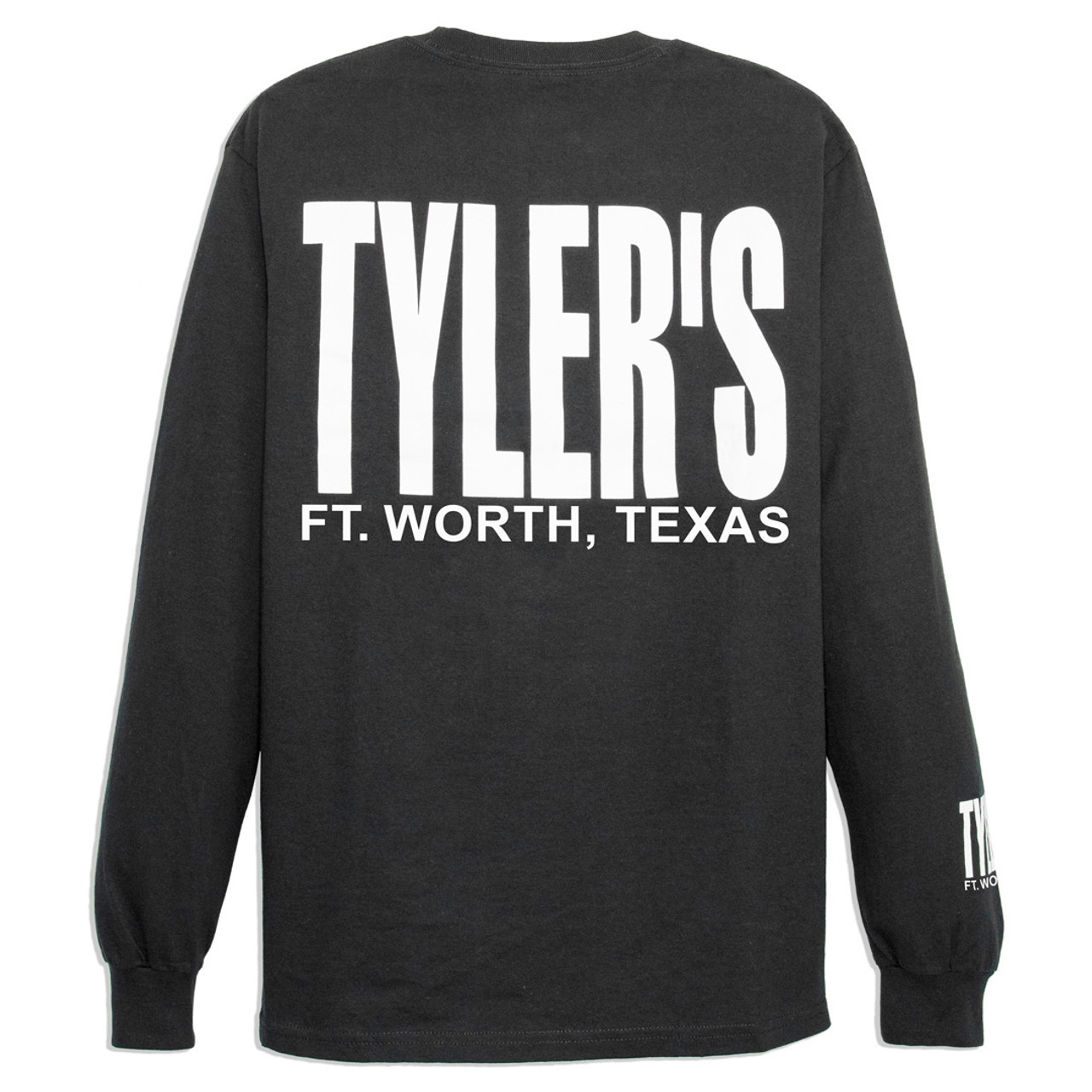 TYLER'S Black/White Long Sleeve Block Tee 3 TYLER'S Black/White Long Sleeve Block Tee