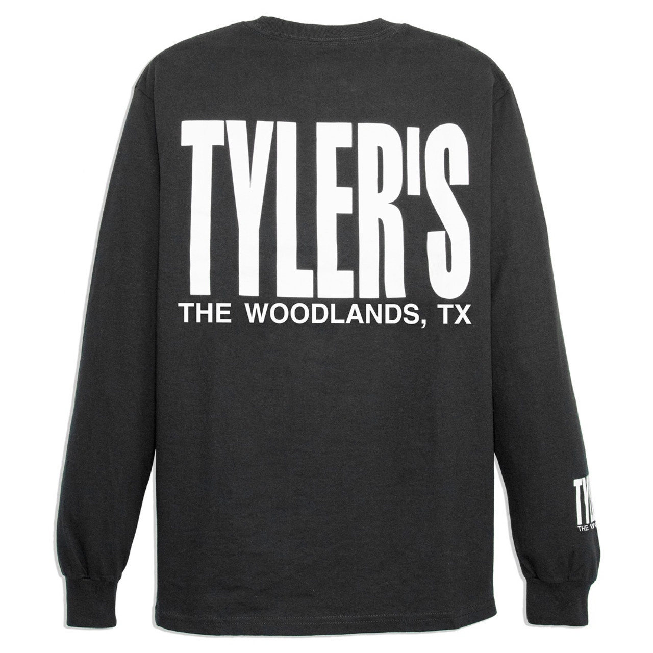 TYLER'S Black/White Long Sleeve Block Tee 5 TYLER'S Black/White Long Sleeve Block Tee
