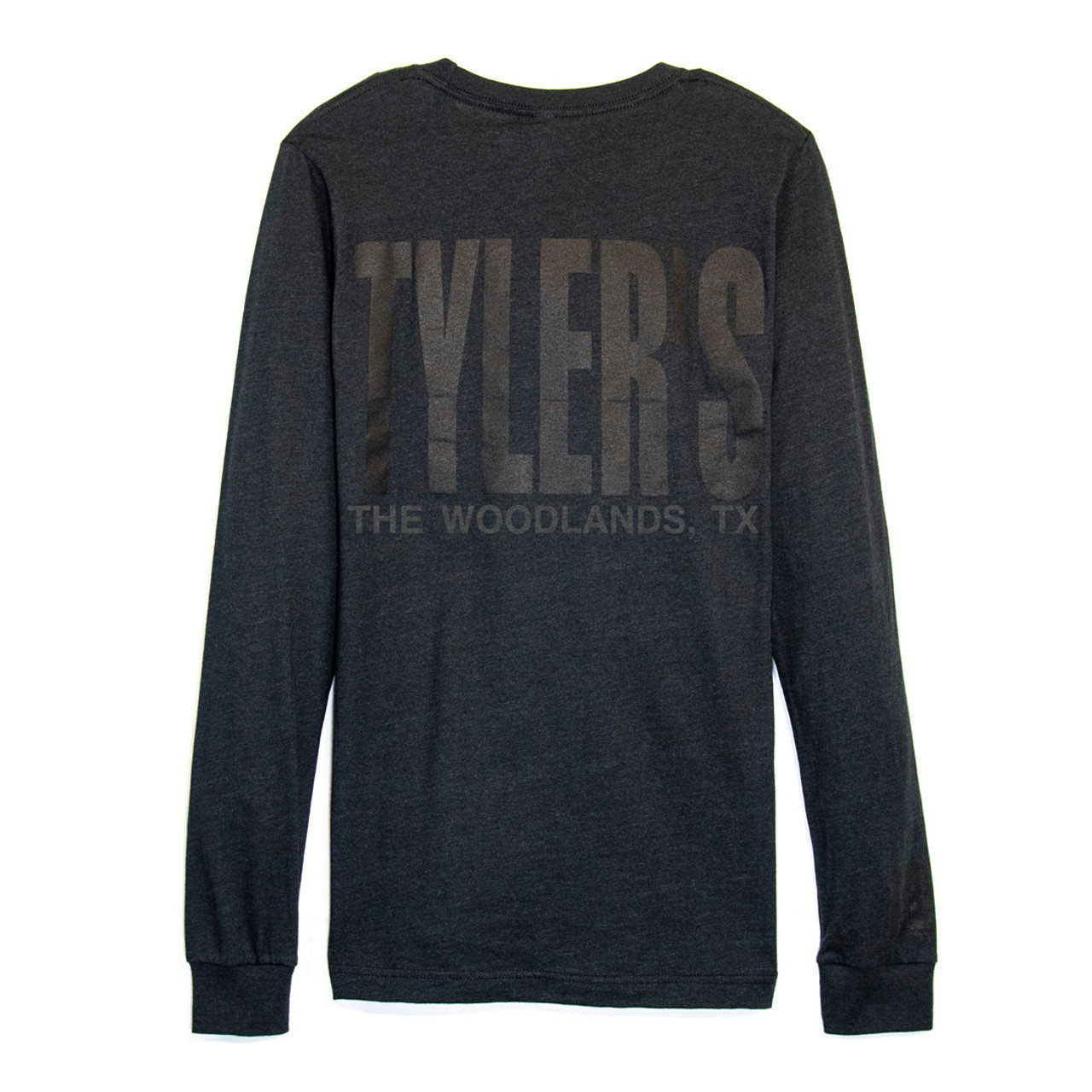 TYLER'S Black Long Sleeve Track Tee 4 TYLER'S Black Long Sleeve Track Tee