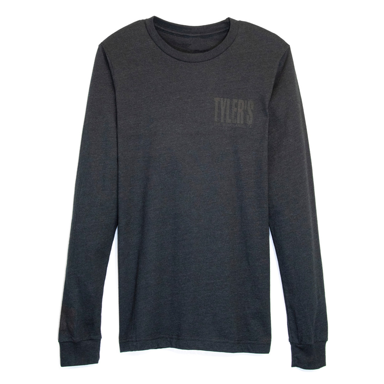 TYLER'S Black Long Sleeve Track Tee 5 TYLER'S Black Long Sleeve Track Tee