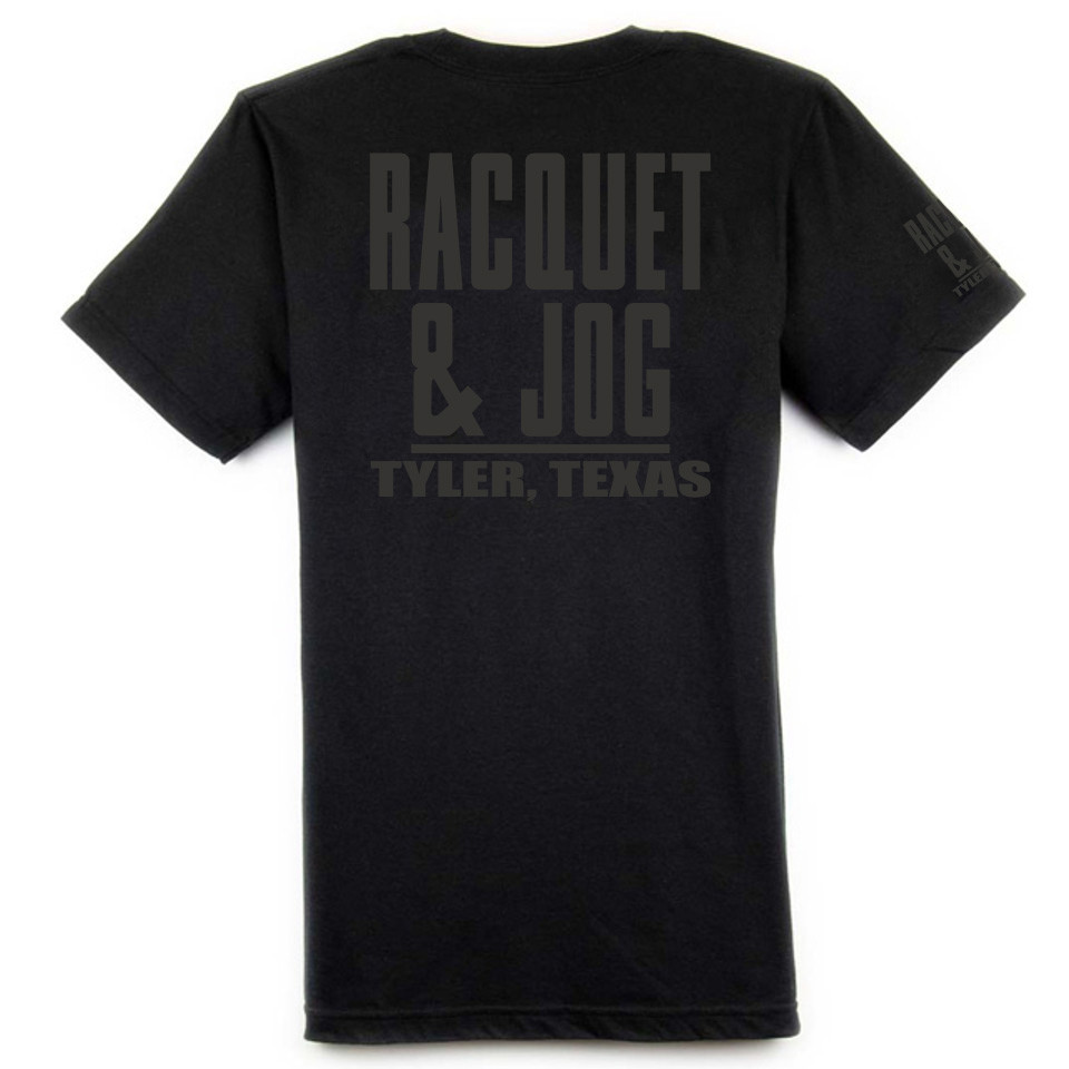 TYLER'S Black/Black Block Tee 8 TYLER'S Black/Black Block Tee