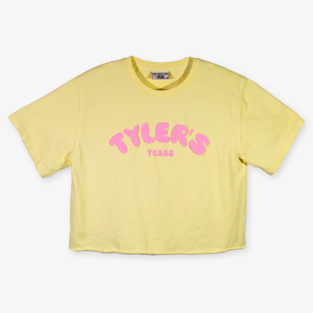 Tyler's Funfont Logo Cropped Tee