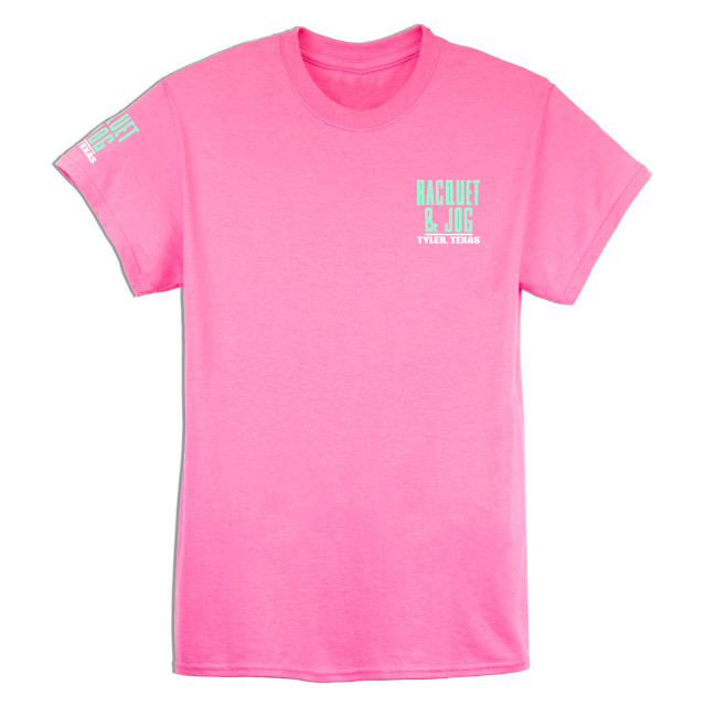 TYLER'S Azalea/Bright Mint Block Tee