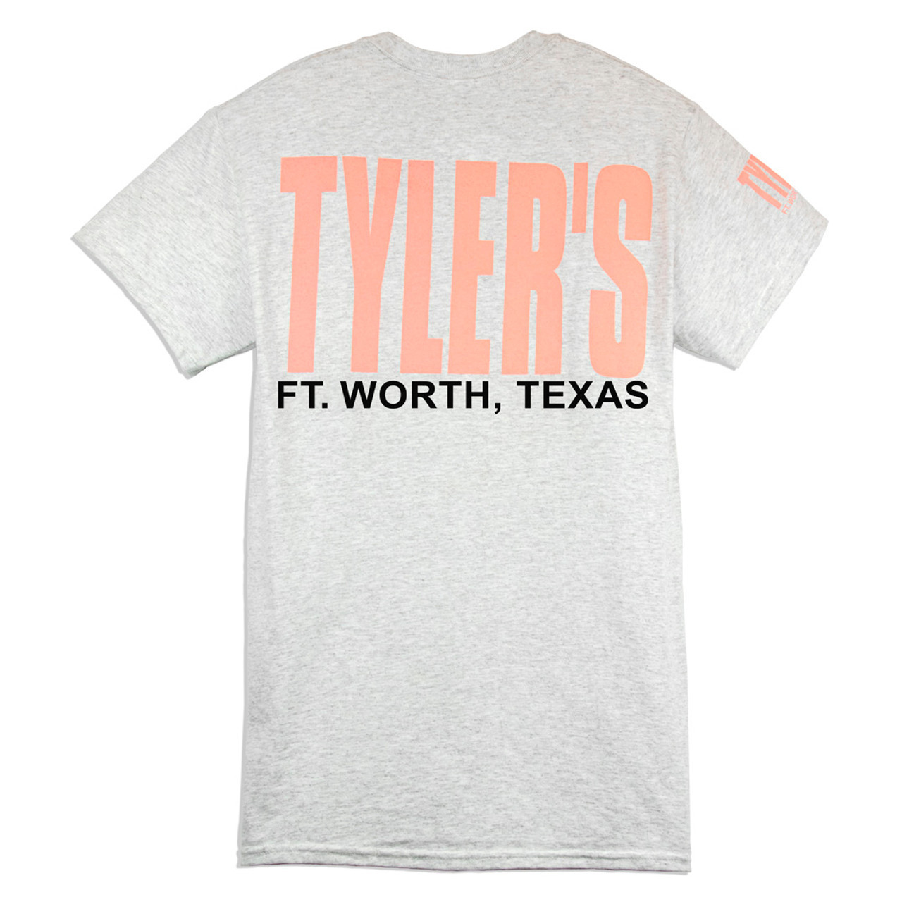 TYLER'S Ash/Baby Pink Block Tee