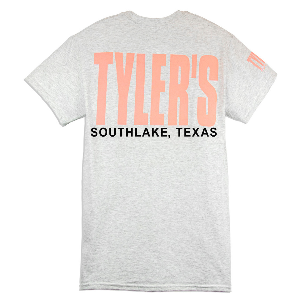 TYLER'S Ash/Baby Pink Block Tee