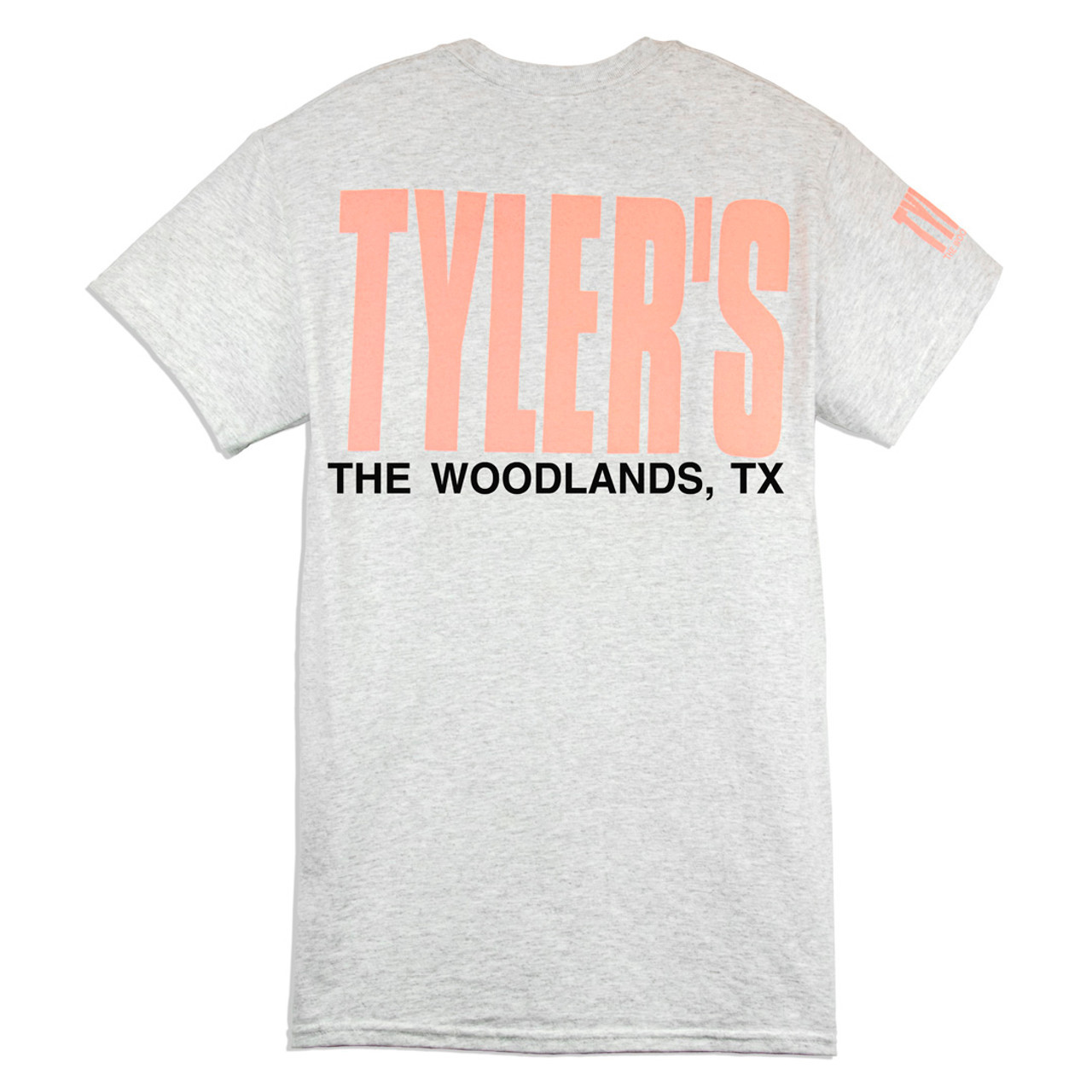 TYLER'S Ash/Baby Pink Block Tee