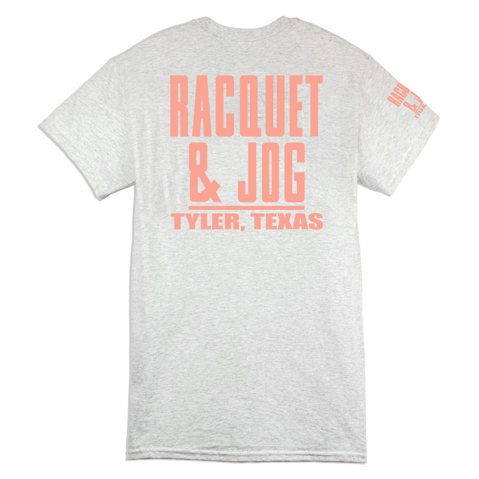 TYLER'S Ash/Baby Pink Block Tee
