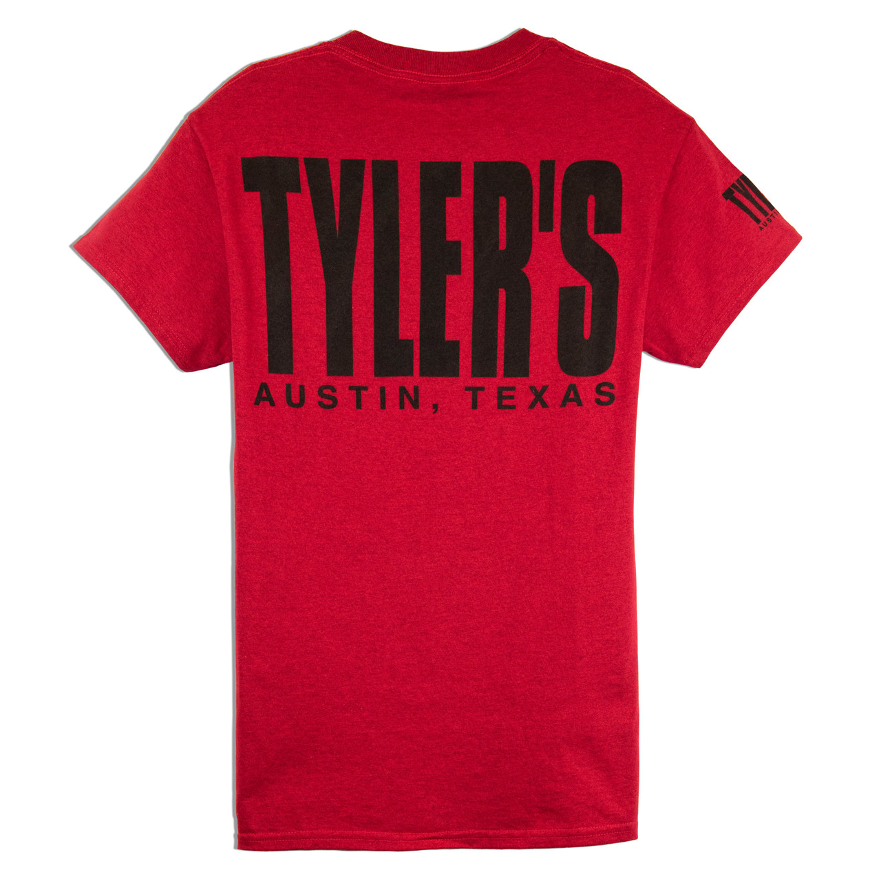 TYLER'S Antique Red/Black Block Tee