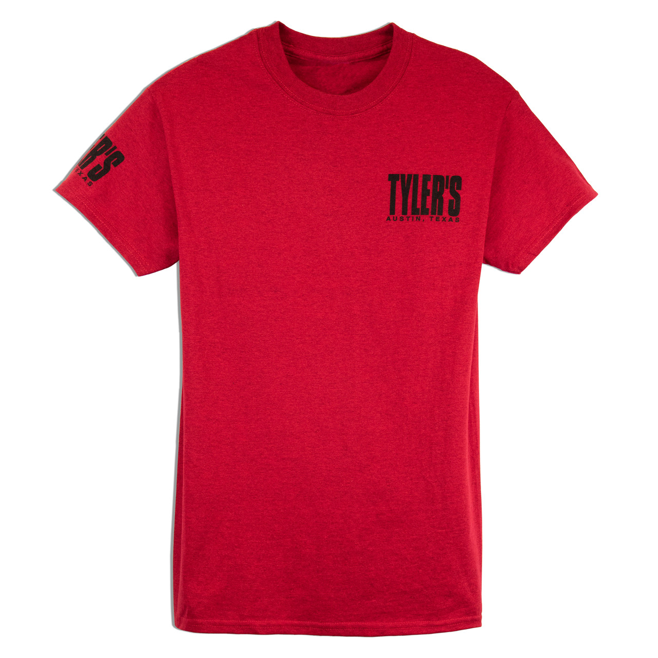 TYLER'S Antique Red/Black Block Tee