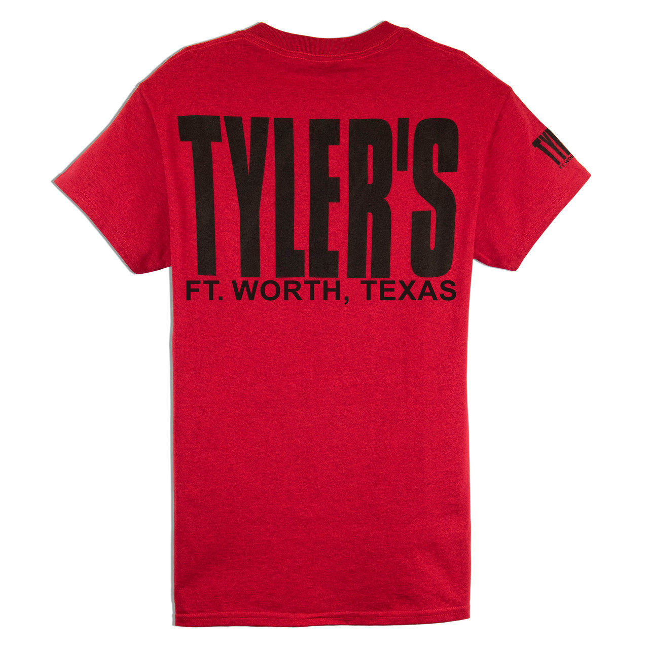 TYLER'S Antique Red/Black Block Tee