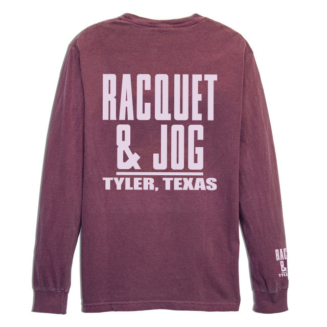 TYLER'S Berry Long Sleeve Comfort Color Pocket Tee 5 TYLER'S Berry Long Sleeve Comfort Color Pocket Tee