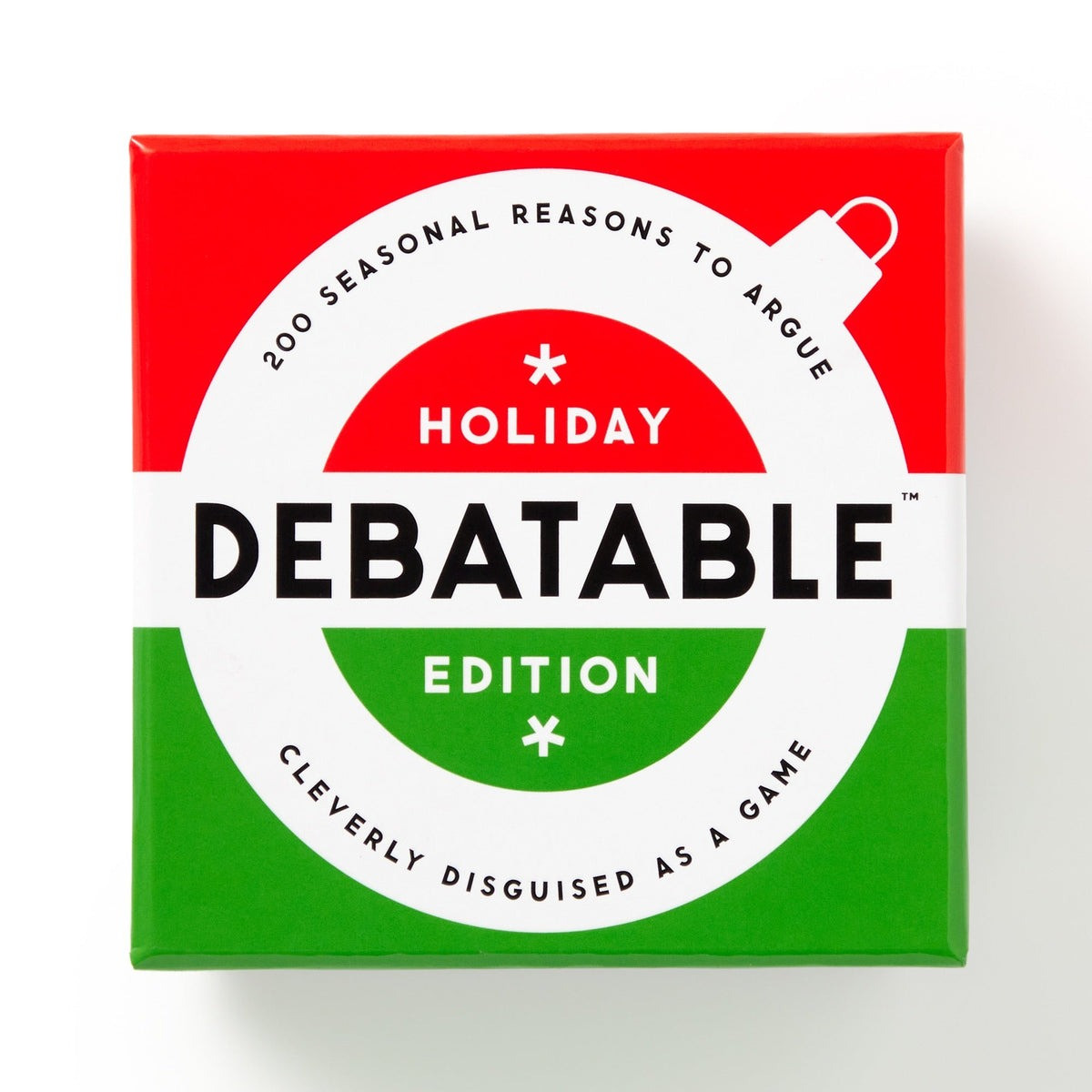 Chronical Books Debatable Holiday Edition Social Game