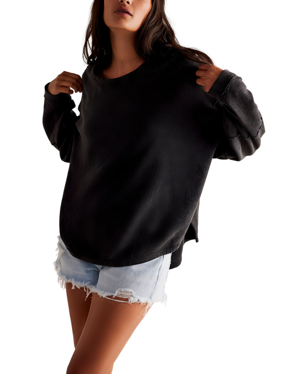 Free People Women's We The Free Total Eclipse Long Sleeve Top 5 Free People Women's We The Free Total Eclipse Long Sleeve Top