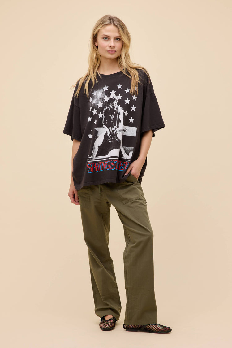 Daydreamer Women's Bruce Springsteen Rock American Merch Tee