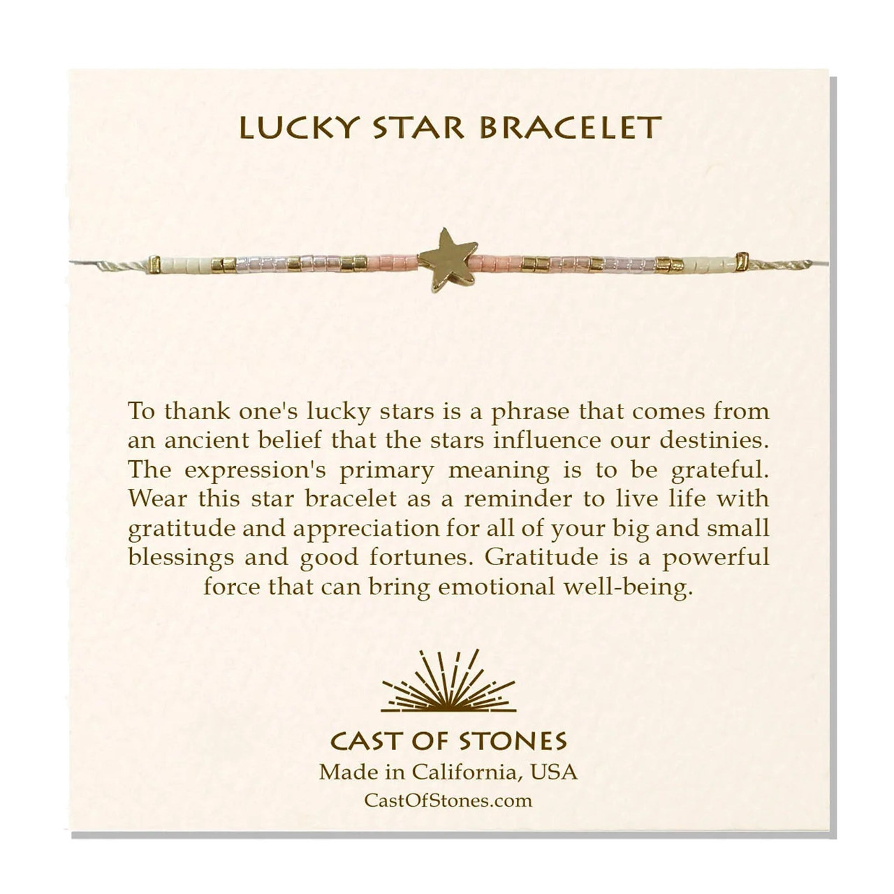Cast Of Stones Lucky Star Bracelet