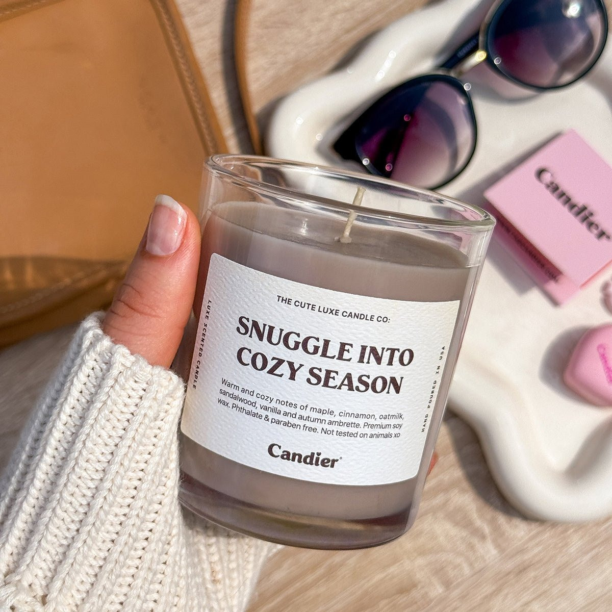 Candier Snuggle Into Cozy Season Candle