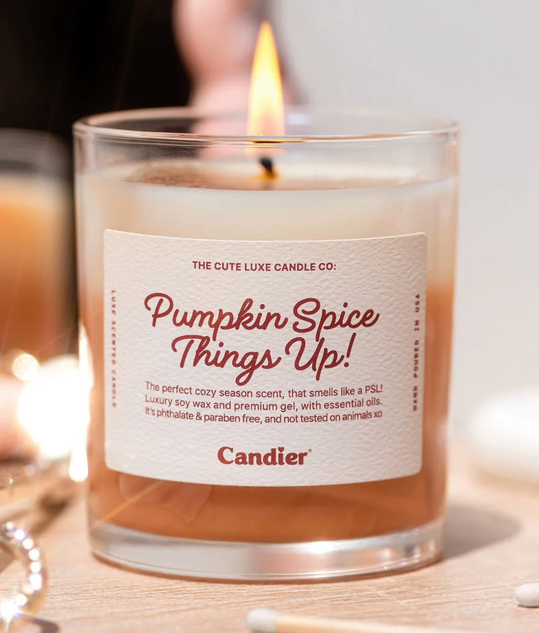 Candier Pumpkin Spice Things Up Candle