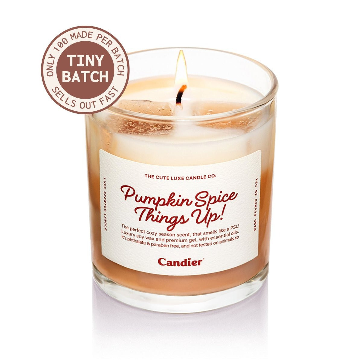 Candier Pumpkin Spice Things Up Candle