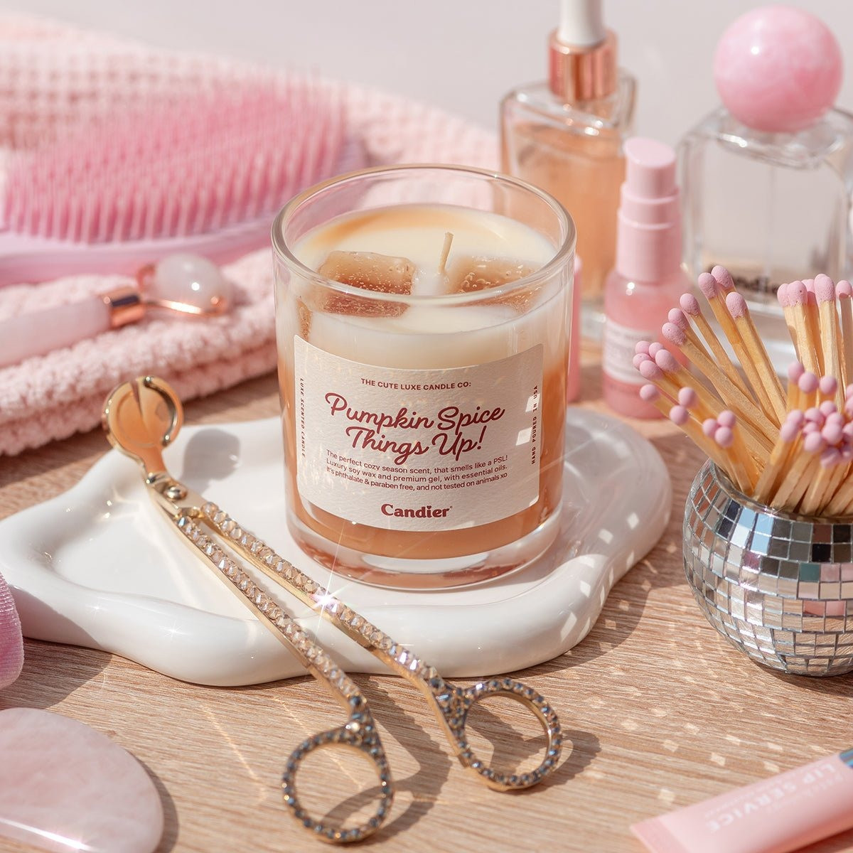 Candier Pumpkin Spice Things Up Candle 5 Candier Pumpkin Spice Things Up Candle