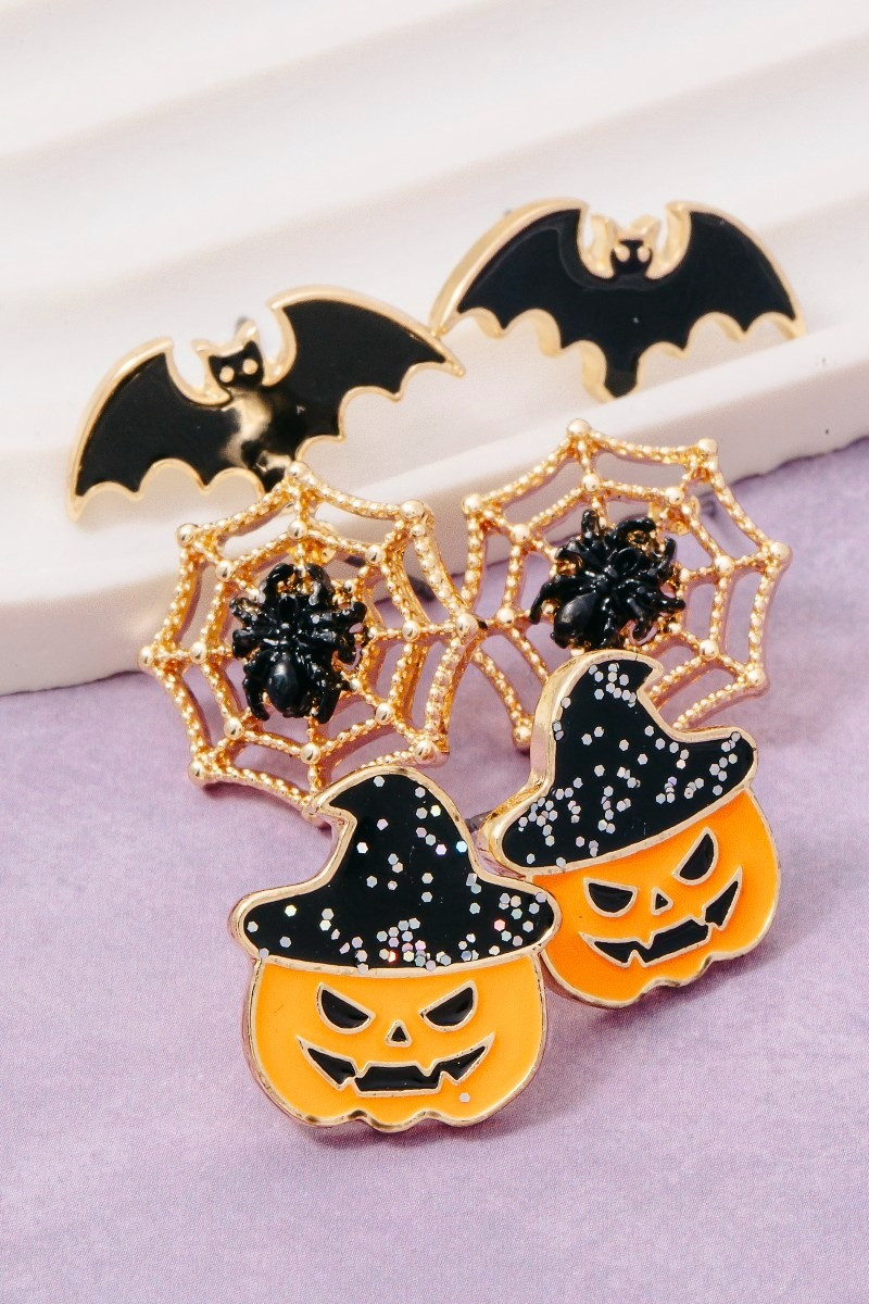 Halloween Stud Earrings Set