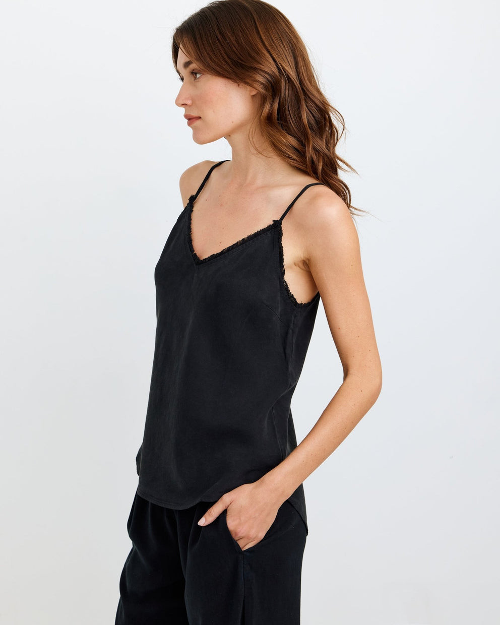 Bella Dahl Women's Frayed Cami