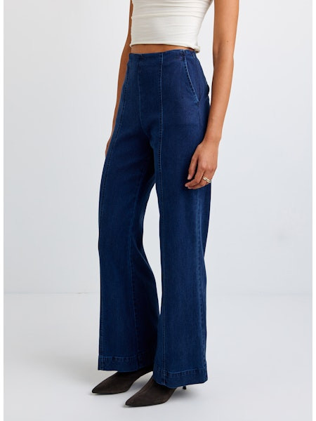 Bella Dahl Women's Side Zip Vint Jeans
