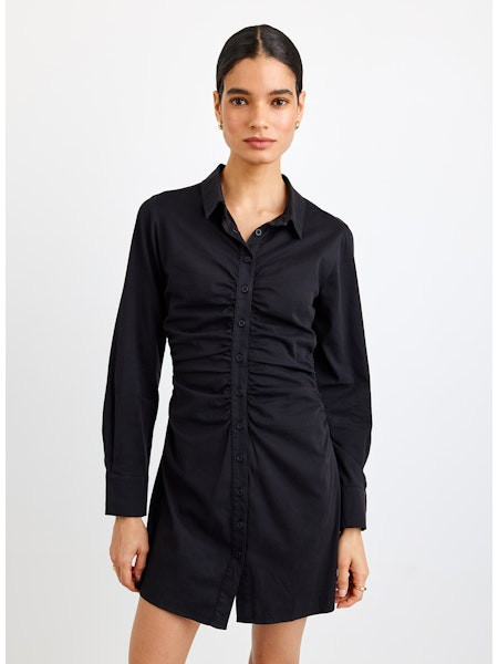 Bella Dahl Women's Shirred Long Sleeve Dress