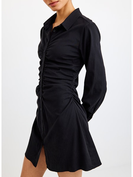 Bella Dahl Women's Shirred Long Sleeve Dress 4 Bella Dahl Women's Shirred Long Sleeve Dress