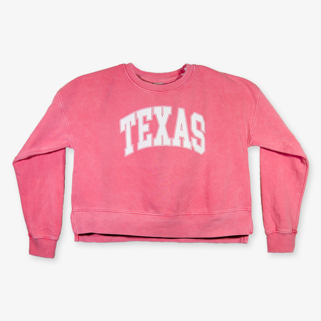 Chicka-D Women's Texas Malibu Crewneck Sweatshirt