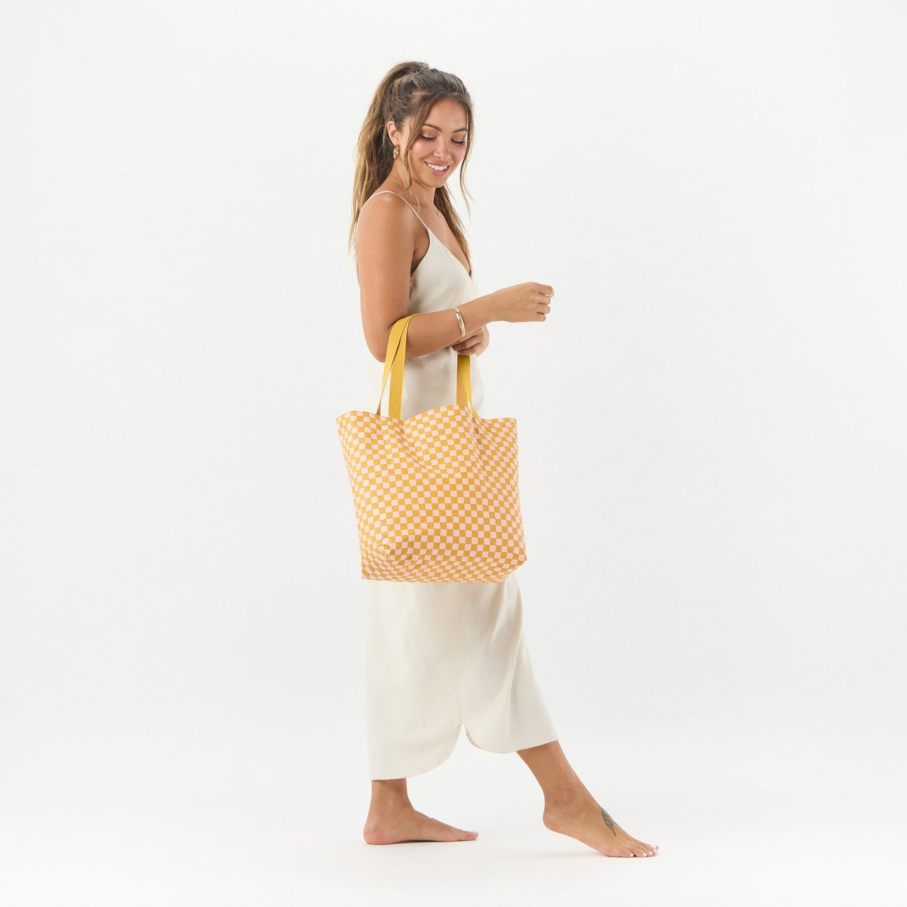 Aloha Collection Market Stripe Reversible Tote Bag 8 Aloha Collection Market Stripe Reversible Tote Bag