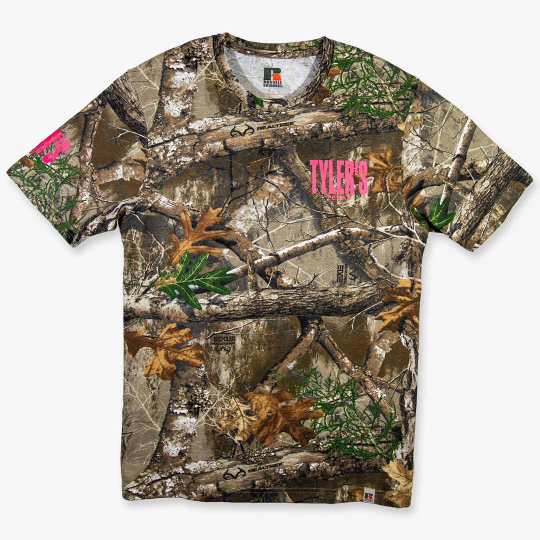 TYLER'S Realtree Camo Block Tee
