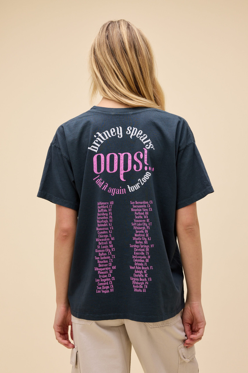 Daydreamer Women's Britney Spears Oops I Did It Again Merch Tee