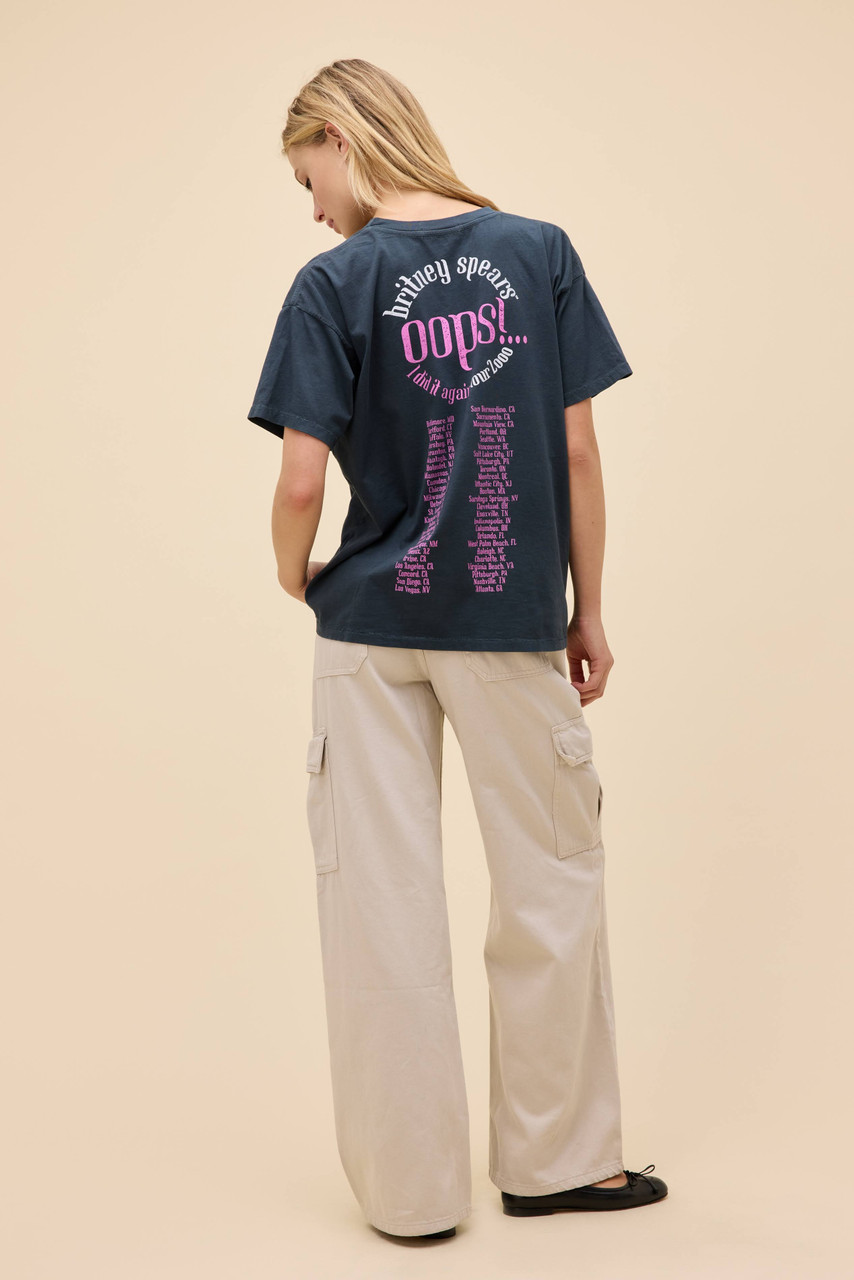 Daydreamer Women's Britney Spears Oops I Did It Again Merch Tee 5 Daydreamer Women's Britney Spears Oops I Did It Again Merch Tee