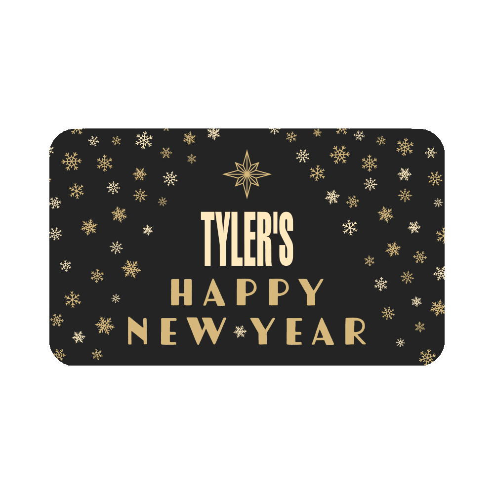 TYLER'S Gift Card 8 TYLER'S Gift Card