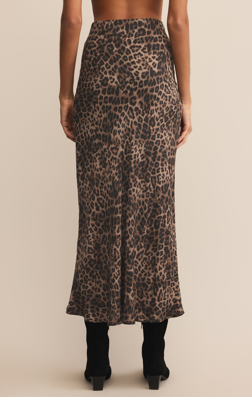 Z Supply Women's Izabel Leopard Skirt