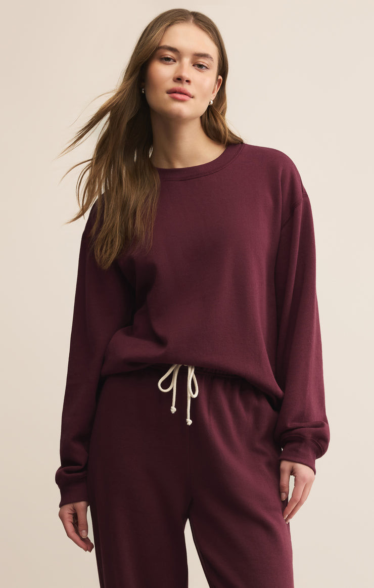 Z Supply Women's Boyfriend Sweatshirt