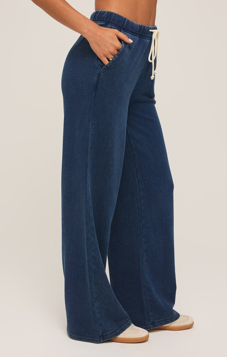 Z Supply Women's Hunter Knit Denim Pants